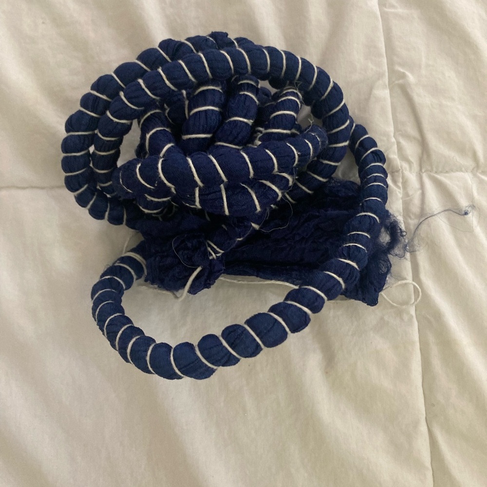 Navy Blue Wrapped dupatta
